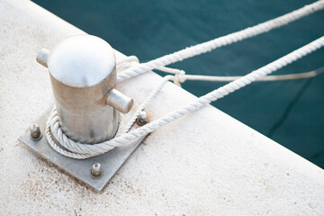 ropes on a ship © Ivan