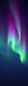 Cosmic aurora dancing across starry night sky, Vibrant, ||Aurora