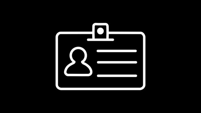 ID Card Animation