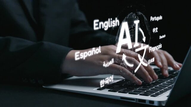 Global communication with multiple languages, digital translation tools, multilingual technology, cross-cultural communication, and virtual language learning environments. Elide