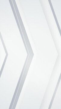 White chevron layers dynamic seamless loop motion background