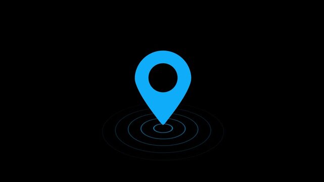 location pin icon symbol sign isolated on transparent backgroundlocation pin icon map pointer gps navigation destination