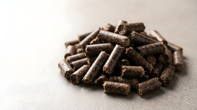Coffee Husk Biomass Fuel Pellets For Energy