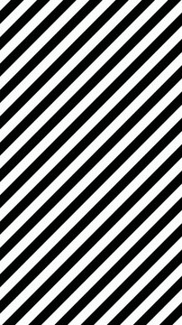 Diagonal black and white stripe pattern moving seamless loop
