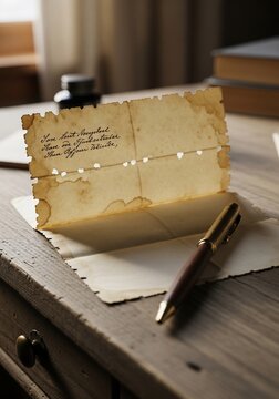 Whispers of Ink: A Secret Unfolding by Lamplight