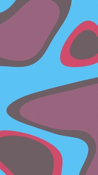 Abstract organic shapes background with colorful fluid forms and wavy liquid patterns.