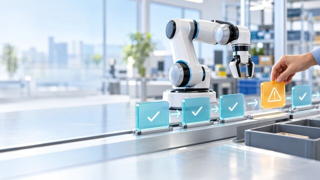 Innovative Integration of AI and Human Guidance in Robotic Workflow Orchestration for Efficient Exception Handling in Modern Automation Environments