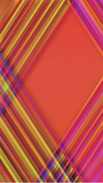 Vibrant Abstract Geometric Background with Diagonal Stripes