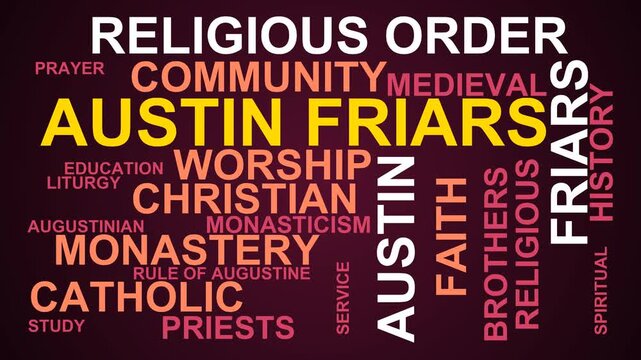Austin Friars Word Cloud