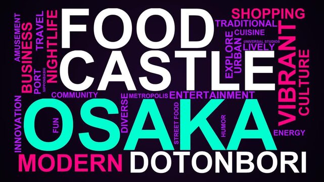 Osaka Word Cloud