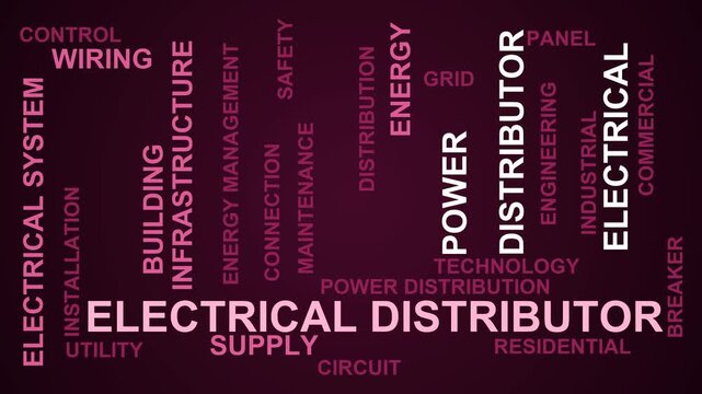 Electrical Distributor Word Cloud