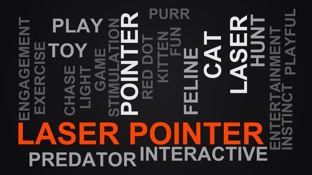 Laser Pointer Word Cloud