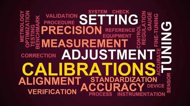 Calibrations Word Cloud