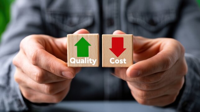 Balancing quality and cost management with arrows