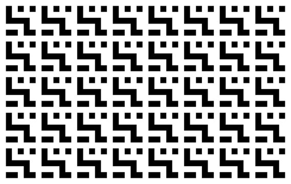 seamless abstract black geometric background