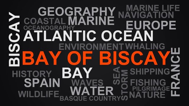 Bay Of Biscay Word Cloud