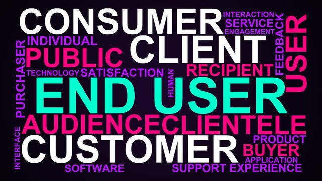 End User Word Cloud