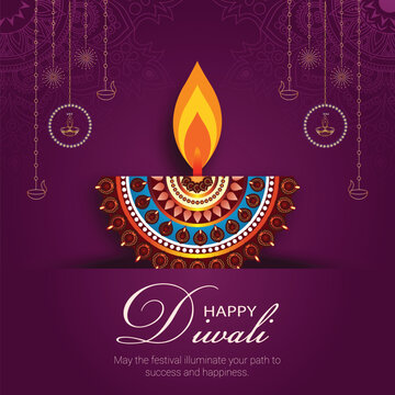 Traditional Diwali Festival banner