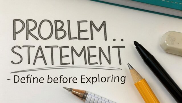 Problem Statement Document with Writing Tools and Notes