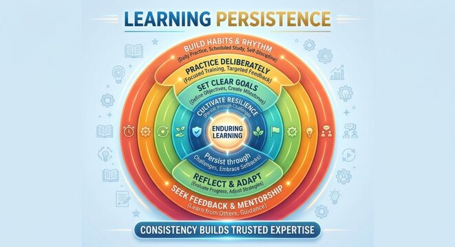 Learning Persistence: A Cyclic Diagram of Skill Development and Expertise
