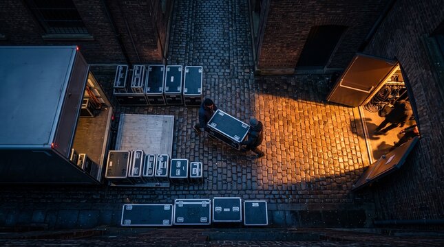 Alley from Above
