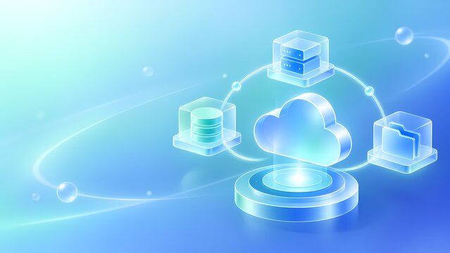 Cloud computing network diagram