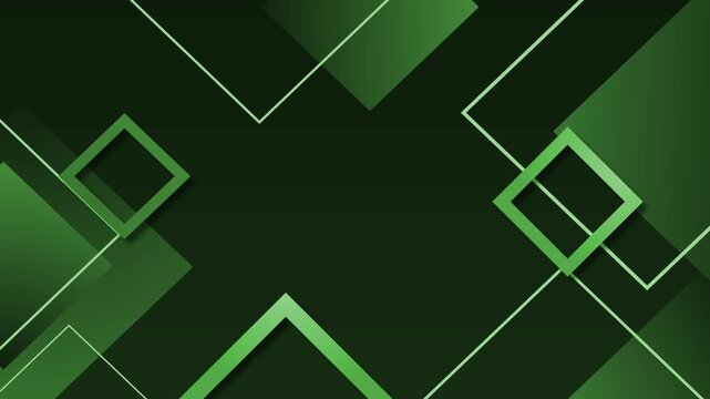Abstract background with diamond frames and diagonal lines on a modern geometric design animation