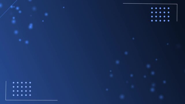 Abstract gradient background with diagonal light bars glowing dots and corner decorations for modern design animation