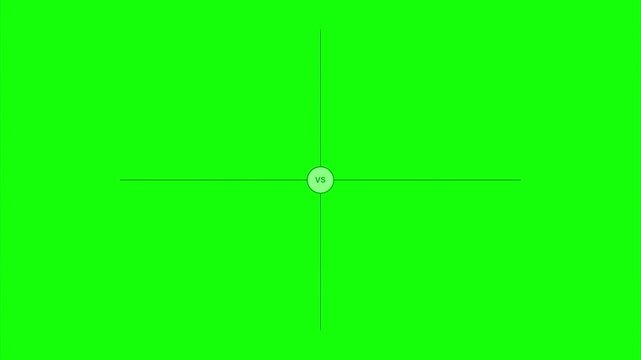 Swot analysis infographics strengths weaknesses opportunities threats business matrix professional modern design chroma key green screen marketing planning