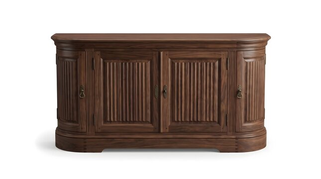 Antique Walnut sideboard furniture design