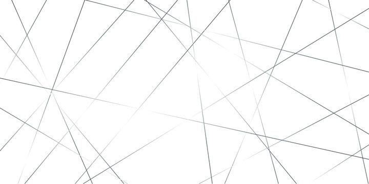 Luxury banner geometric lines overlap design. Gradient Seamless random chaotic lines on transparent background. Abstract background with lines geometric technology.