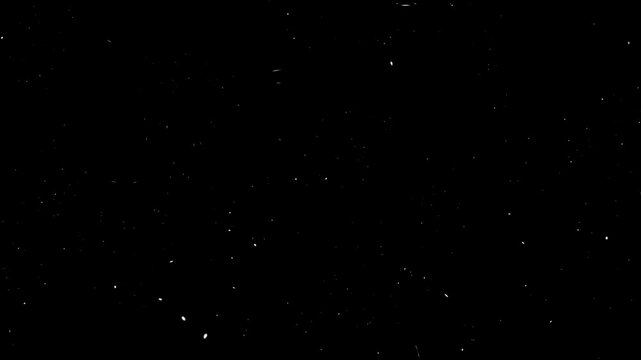 Flim Rolling black Screen with dust and scratches. Stop Motion vintage black film grain texture with dust and scratches, Vintage film scratches and grain texture overlay with dust particles
