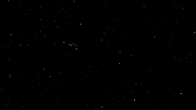 Flim Rolling black Screen with dust and scratches. Stop Motion vintage black film grain texture with dust and scratches, Vintage film scratches and grain texture overlay with dust particles
