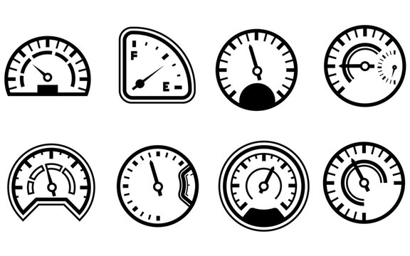 Speedometer Vector Concept for Speed, Performance, Gauge Meter, and Internet Speed Test UI Design