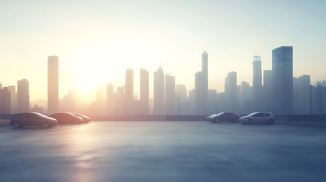Modern Cityscape & Urban Skyline Images for Adobe Stock: High-Resolution Skyscrapers, Sunset Reflections, Car Light Trails, Wet Roads and Business District Landscapes