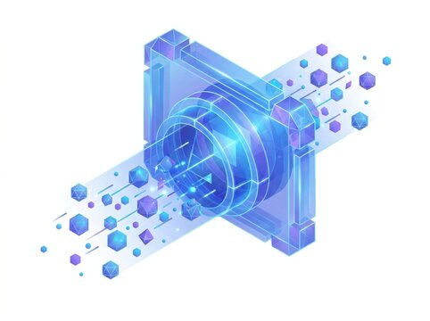 Pattern recognition system, AI lens scanning geometric data patterns