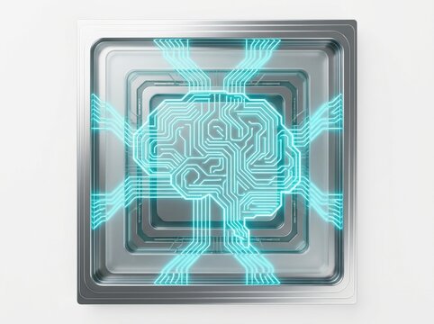 Neural processing unit, layered silicon chip with neural pathways