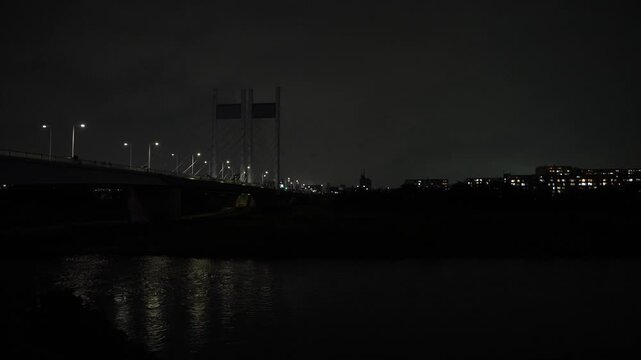 是政橋からのぞむ東京競馬場花火2026
