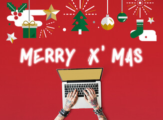 Merry X'mas Christmas Celebration Concept © Rawpixel.com