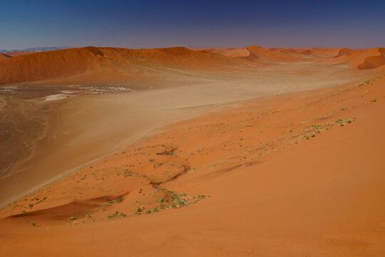 Red Dunes of Sossusvlei in Namibia