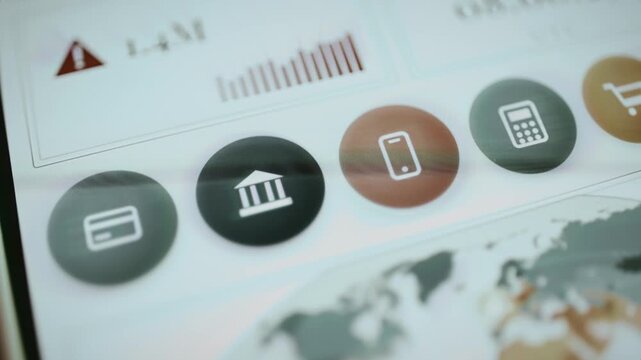 Payment method row spans global operations map