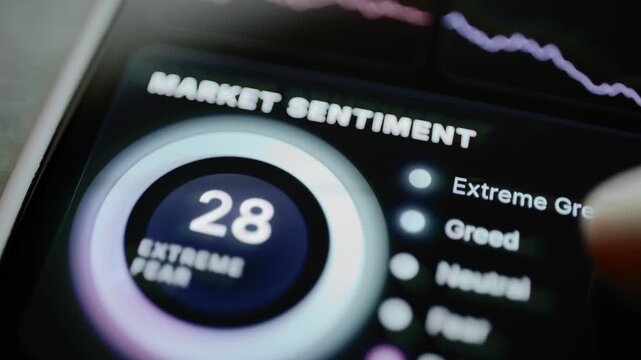 Market sentiment gauge reads 28 Extreme Fear