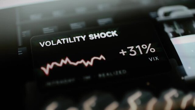Volatility shock panel reports plus 31 percent VIX