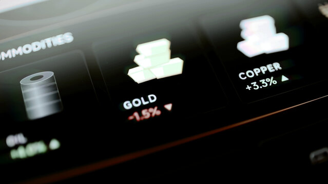 Gold minus 1.5 and copper plus 3.5 percent