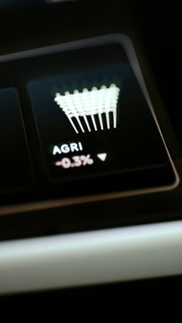Agri tile reads minus 0.3 percent