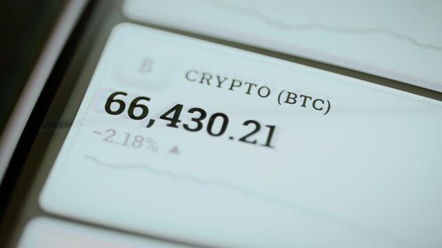 Bitcoin quote changes around 66 thousand at minus 2.18 percent