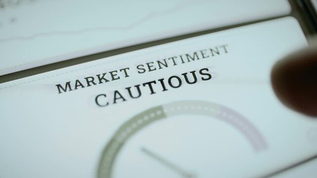 Market sentiment gauge remains firmly in cautious range