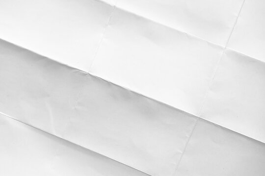 blank fold white paper isolated, Crumpled wrinkled Paper Poster Photo Effect Mockup, Crumpled Paper texture overlay effect, white crumpled paper