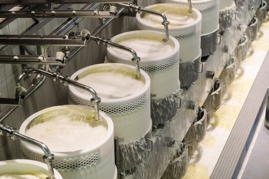 Boiling milk for cheese in industrial setting
