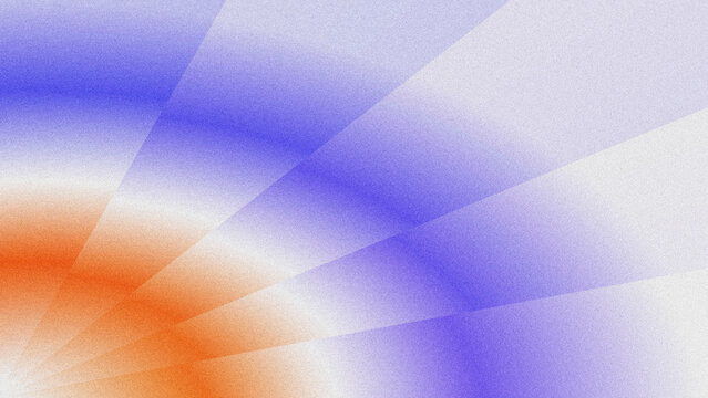 Abstract textured background featuring radial diagonal rays with a soft blue and orange gradient, grainy noise texture.